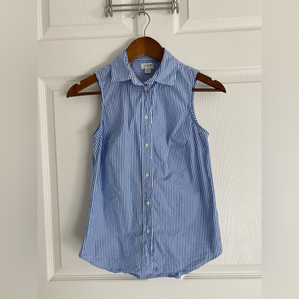 Women’s J. Crew Button-Down Tank Top